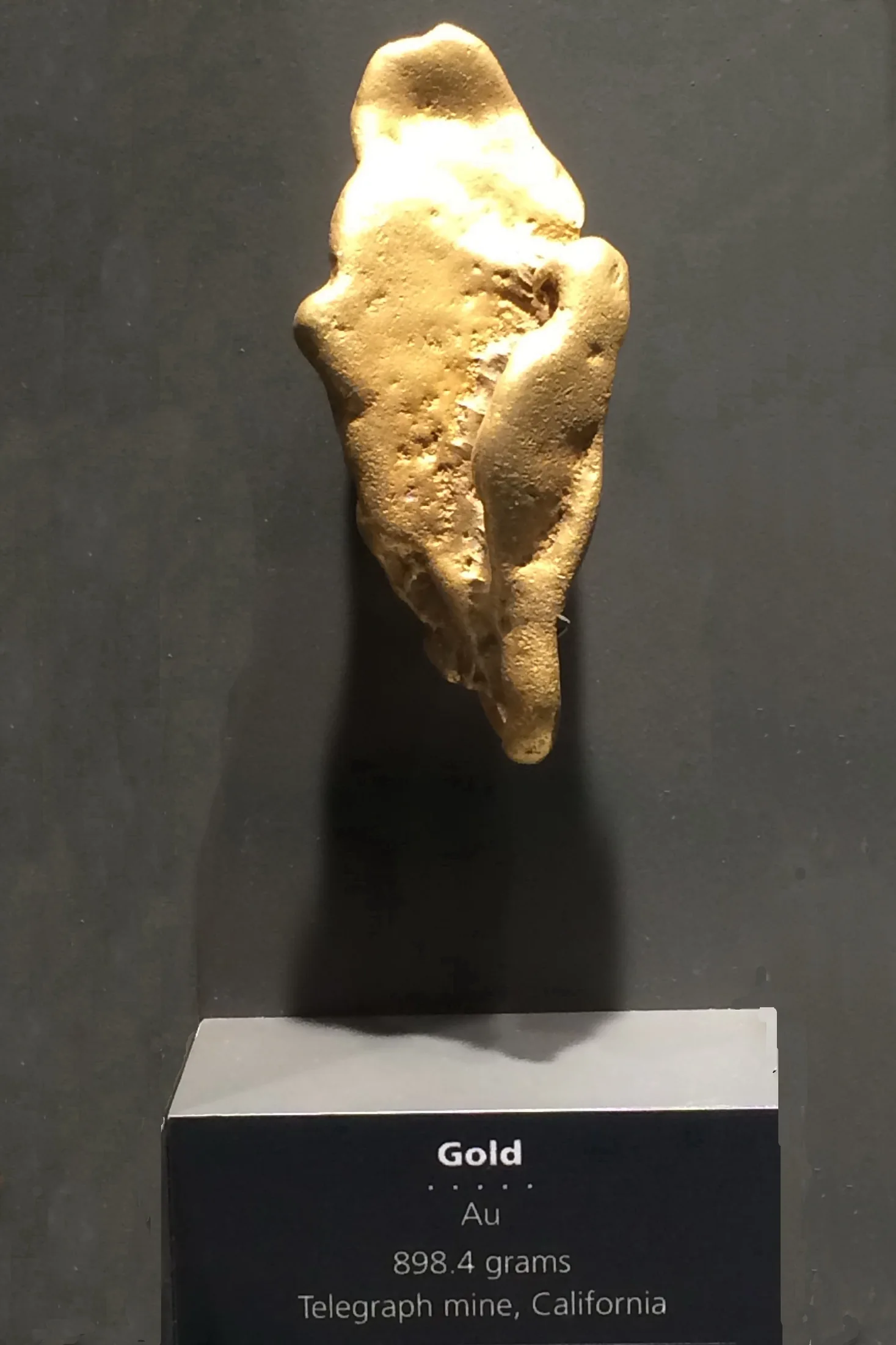 29-troy-ounce gold nugget in the Telegraph photographic archive
